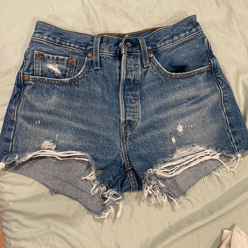 Levi denim shorts